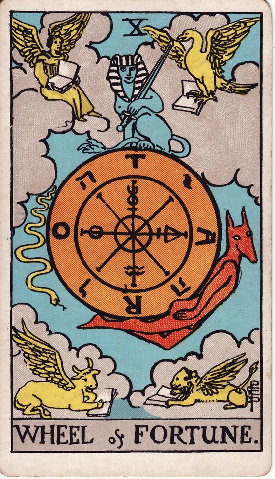 Roda da Fortuna — carta do tarô Rider-Waite